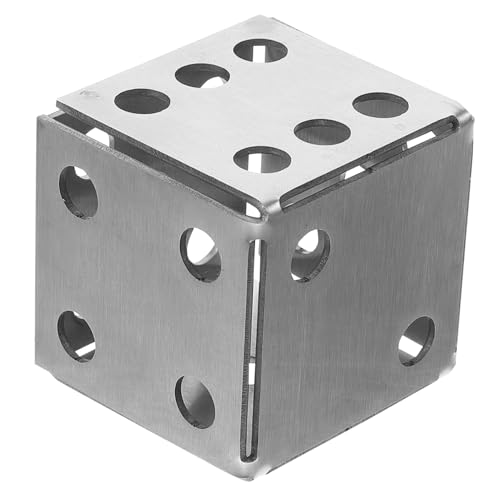 SUPVOX Welding Training Dice aus Rostfreiem Edelstahl Verschleißfestes Schweißwürfel Anfänger und Profis Praktisches DIY Übungs Werkzeug für Schweißübungen und Heimdekoration von Supvox