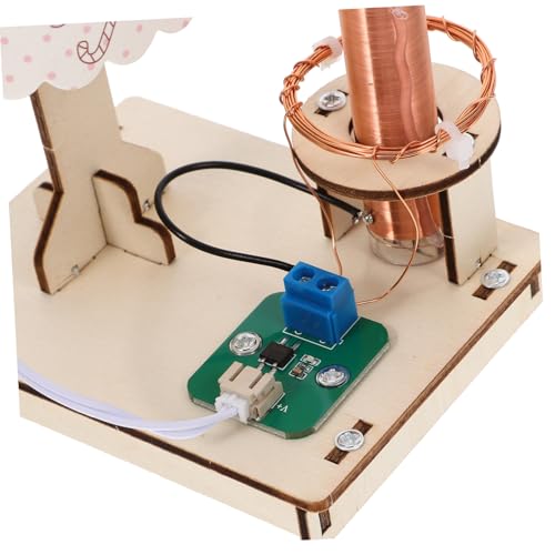 SUPVOX Wireless Power Transmission Lamp Kit DIY Elektronik Experiment Bausatz für Schüler Stem Wissenschaft Lernspielzeug Anfänger Geeignet von Supvox
