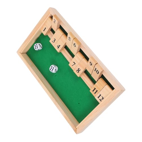 SUPVOX Würfelspiel Holz Multifunktionales Brettspiel für Ganze Familie Interaktive Matheschulung Vielseitige Spielmodi für Partys und Bar Fördert Strategisches und SUPVOX Würfelspiel Holz Multifunktionales Brettspiel für Ganze Familie Interaktive Matheschulung Vielseitige Spielmodi für Partys und Bar Fördert Strategisches und von Supvox