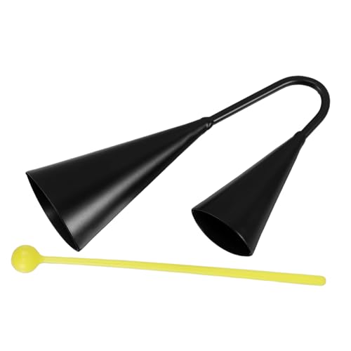 SUPVOX Zweifarbige Cowbell mit Kunststoffstock Handheld Percussion Instrument für Kleinkinder zur Musikalischer Fähigkeiten und Rhythmusgefühl der Frühen Erziehung SUPVOX Zweifarbige Cowbell mit Kunststoffstock Handheld Percussion Instrument für Kleinkinder zur Musikalischer Fähigkeiten und Rhythmusgefühl der Frühen Erziehung von Supvox