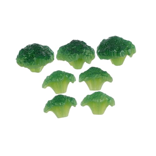 Supvox 1 Box Miniatur Lebensmittelmodell Für Dollhouse Mini Gemüse Und Früchte Regal Figur Dollhouse Lebensmittel Miniaturen Miniatur Küche Lebensmittel Spielzeug Brokkoli von Supvox