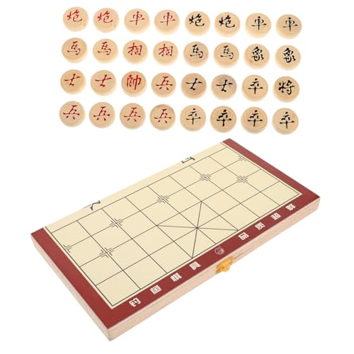 Supvox 1 Box Schachbrett Schach Klapp Schachbrett Checkers China Schach Brettspiele Holz Supvox 1 Box Schachbrett Schach Klapp Schachbrett Checkers China Schach Brettspiele Holz von Supvox