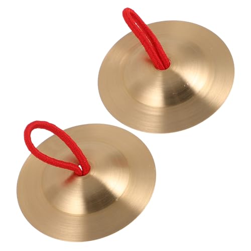 Supvox 1 Paar Fingerbecken Für Jungen Und Mädchen Zum Bauchtanzen Mini-handschlaginstrumente Rhythmustraining Für Tanzpartys von Supvox
