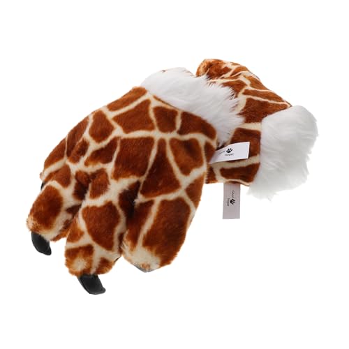 Supvox 1 Paar Giraffe Handschuhe Plüsch Puppen Simulierte Puppet Puppen Für Giraffe Kurze Plüsch von Supvox