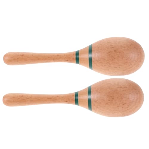 Supvox 1 Paar Naturholz Maracas für Kleinkinder Schüttelspielzeug für Rhythmische Ausbildung Kindergärten Orff Musikpädagogik zur des Rhythmusgefühls Sicher und Kinderfreundlich Supvox 1 Paar Naturholz Maracas für Kleinkinder Schüttelspielzeug für Rhythmische Ausbildung Kindergärten Orff Musikpädagogik zur des Rhythmusgefühls Sicher und Kinderfreundlich von Supvox