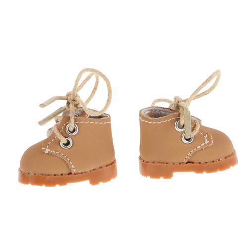 Supvox 1 Paar Schuhe Miniatur Figur winzig Puppe Simulationsschuhmodelle Dollhouse -Schuhe Mini-Schuhmodelle simulierte Minischuhe Mini-Hausschmuck Mini-Schuhe Stoff Hellbraun Supvox 1 Paar Schuhe Miniatur Figur winzig Puppe Simulationsschuhmodelle Dollhouse -Schuhe Mini-Schuhmodelle simulierte Minischuhe Mini-Hausschmuck Mini-Schuhe Stoff Hellbraun von Supvox