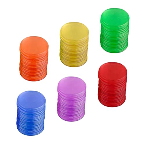 Supvox 1 Packung Bingo-Chips Zähler Plastikchips Spielzubehör Partygröße Chips Spielmarken kleine Zählchips Kunststoffchips für Spiele Belohnungschips Familienspiel Supvox 1 Packung Bingo-Chips Zähler Plastikchips Spielzubehör Partygröße Chips Spielmarken kleine Zählchips Kunststoffchips für Spiele Belohnungschips Familienspiel von Supvox