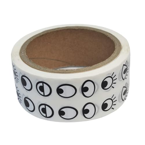 Supvox 1 Rolle Selbstklebende Augenaufkleber für DIY Bastelprojekte Sicher und Hautfreundlich für Kreative Aktivitäten Scrapbooking und Dekoration Supvox 1 Rolle Selbstklebende Augenaufkleber für DIY Bastelprojekte Sicher und Hautfreundlich für Kreative Aktivitäten Scrapbooking und Dekoration von Supvox
