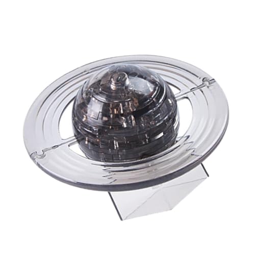 Supvox 1 Saturn Kristall Puzzle Dreidimensionales Puzzle Puzzles Für Erwachsene Kinderpuzzles Interessantes Kinderspielzeug Schwarzer Kunststoff von Supvox