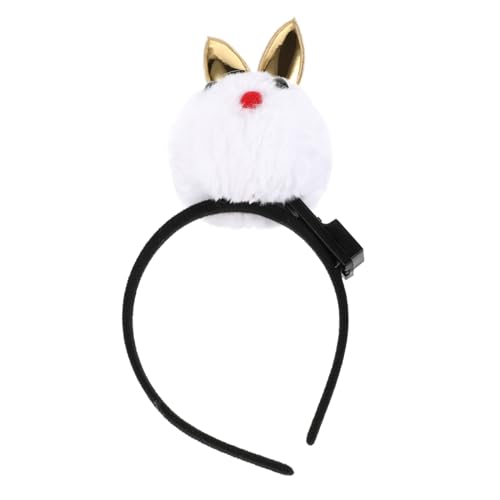 Supvox 1 Satz 3 Stück Cartoon-Haarband mädchen stirnbänder LED-Kaninchen-Stirnband LED-Party-Kopfbedeckungen haarschmuck Hasenhaarband haarband Plastik von Supvox