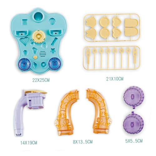Supvox 1 Satz 3D -Farbtonspielzeug zum Herstellen von am Stiel Eislutscher- Eismaschine Zufällige Farbe Supvox 1 Satz 3D -Farbtonspielzeug zum Herstellen von am Stiel Eislutscher- Eismaschine Zufällige Farbe von Supvox