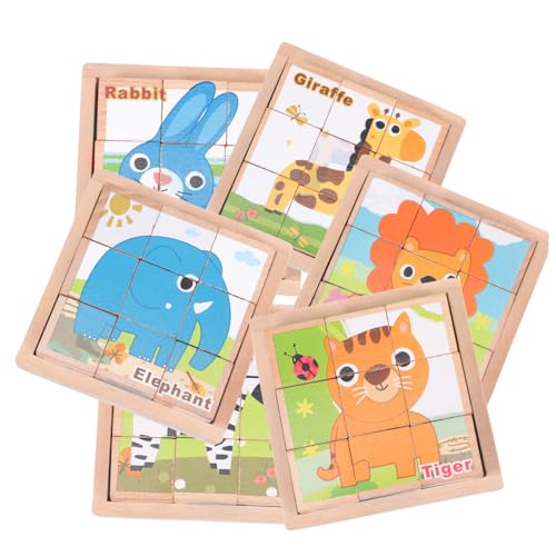 Supvox 1 Satz 3D-dreidimensionales Bausteinspielzeug Rätsel zum frühen Lernen kreatives Rätsel Puzzle-Block Kinderspielzeug lustiger Puzzleblock Cartoon-Puzzle Holz Supvox 1 Satz 3D-dreidimensionales Bausteinspielzeug Rätsel zum frühen Lernen kreatives Rätsel Puzzle-Block Kinderspielzeug lustiger Puzzleblock Cartoon-Puzzle Holz von Supvox