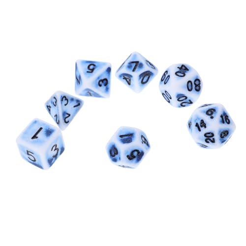 Supvox 1 Satz 7 Stück polyedrische Würfel Würfelspiele Versammlung Zahlenwürfel Würfelspiel im Freien Partyzubehör alte Würfel Brettspiel Würfel Acryl Green Supvox 1 Satz 7 Stück polyedrische Würfel Würfelspiele Versammlung Zahlenwürfel Würfelspiel im Freien Partyzubehör alte Würfel Brettspiel Würfel Acryl Green von Supvox