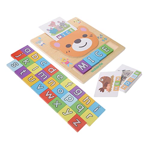 Supvox 1 Satz Alphabet-lernspielzeug Alphabet-rechtschreibspiel Kinderbuchstabe Kognitives Passendes Buchstabenspiel Buchstaben Lernen Holz-Alphabet-Puzzle Hölzern Supvox 1 Satz Alphabet-lernspielzeug Alphabet-rechtschreibspiel Kinderbuchstabe Kognitives Passendes Buchstabenspiel Buchstaben Lernen Holz-Alphabet-Puzzle Hölzern von Supvox