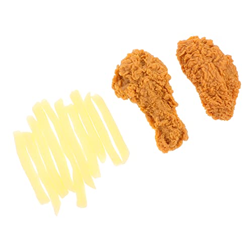 Supvox 1 Satz Anhänger des Gebratenen Lebensmittelmodells Simulation Chicken Wing-Modell Simulation Brathähnchen Falsches Huhn Simulation Lebensmittelmodell Künstliche Hühnerflügel PVC Supvox 1 Satz Anhänger des Gebratenen Lebensmittelmodells Simulation Chicken Wing-Modell Simulation Brathähnchen Falsches Huhn Simulation Lebensmittelmodell Künstliche Hühnerflügel PVC von Supvox