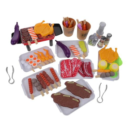 Supvox 1 Satz BBQ -Spielzeugset Kinderspielzeug küche so tun als Grill Rollenspiel Küchenspielzeug zum Grill Küchenspielzeug Grillen Abs Supvox 1 Satz BBQ -Spielzeugset Kinderspielzeug küche so tun als Grill Rollenspiel Küchenspielzeug zum Grill Küchenspielzeug Grillen Abs von Supvox