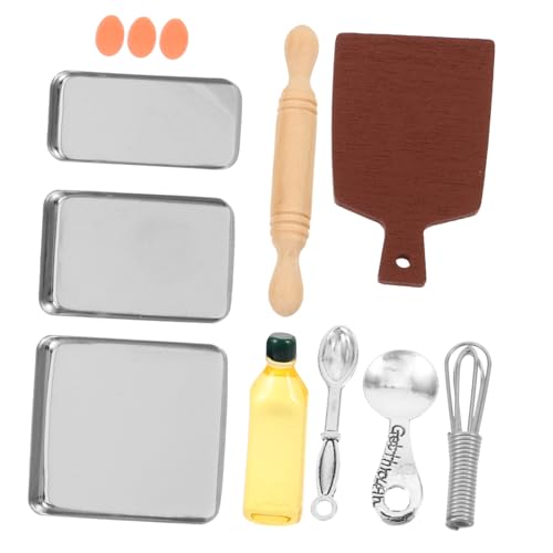 Supvox 1 Satz Backzubehör Für Die Küche Klein Miniaturen Minis Küchenutensilien Küchengeräte Kekse Miniatur-szenendekor Miniatur-küchenset Mini-Backset Mini-hausschmuck Holz Supvox 1 Satz Backzubehör Für Die Küche Klein Miniaturen Minis Küchenutensilien Küchengeräte Kekse Miniatur-szenendekor Miniatur-küchenset Mini-Backset Mini-hausschmuck Holz von Supvox