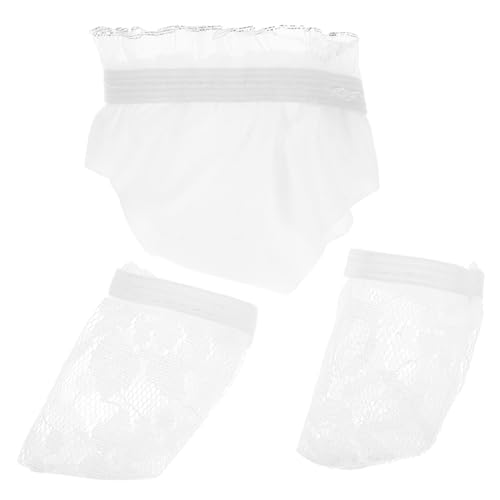 Supvox Plüschpuppen-unterwäsche 20 cm Baumwollpuppen-Outfit-Set Socken Entzückende Nachtwäsche Für Kleinkinder Pädagogisches Spielzeug von Supvox