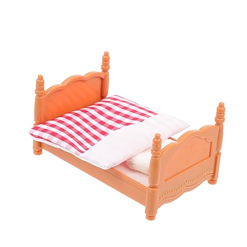 Supvox Miniatur Möbel Set Mini Bett Für Puppen Schmuck Wohnzimmer Szene Zubehör Supvox Miniatur Möbel Set Mini Bett Für Puppen Schmuck Wohnzimmer Szene Zubehör von Supvox