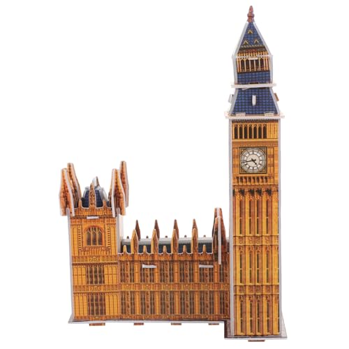 Supvox 1 Satz Big Ben-Modell Puzzle Bauen Londoner Rätsel Dreidimensionale Rätsel berühmtes Baupuzzle Tischpuzzle Gedankenrätsel Puzzlespiel Kinderrätsel rätsel Papier Supvox 1 Satz Big Ben-Modell Puzzle Bauen Londoner Rätsel Dreidimensionale Rätsel berühmtes Baupuzzle Tischpuzzle Gedankenrätsel Puzzlespiel Kinderrätsel rätsel Papier von Supvox