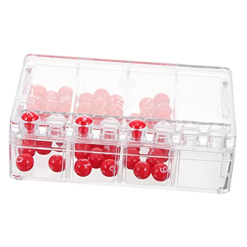 Supvox 1 Satz Bingo Kugeln Nur Maschinenverlosung Nummerierte Bälle Traditionelle Spiele Bingo Spiele Party Spiele Requisiten Spiel Requisiten Lustiges Party Kunststoff von Supvox