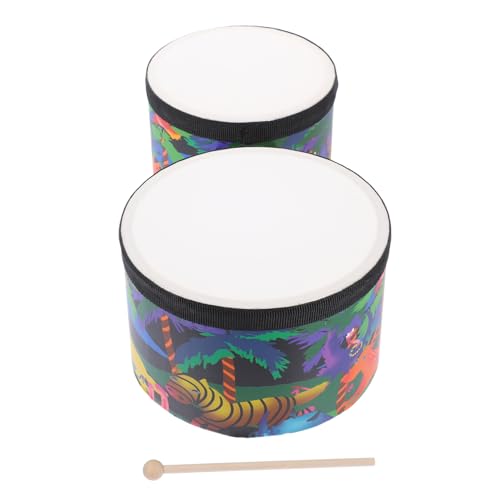 Supvox 1 Satz Bongo-Trommel Musikinstrumente Schlagzeug- und Percussion-Instrumente für Trommelspielzeug Handtrommeln Bongos für Handperkussionsinstrumente Babybongos Holz Supvox 1 Satz Bongo-Trommel Musikinstrumente Schlagzeug- und Percussion-Instrumente für Trommelspielzeug Handtrommeln Bongos für Handperkussionsinstrumente Babybongos Holz von Supvox