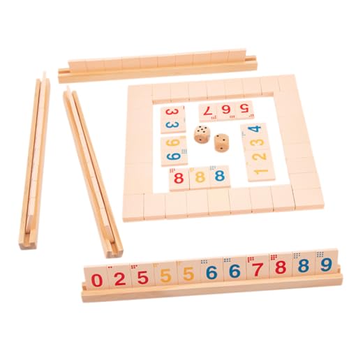 Supvox 1 Satz Brettspiel Aus Holz Mahjong Simulationsspielzeug Shut-The-Box-Spiel Traditionelle Brettspiele Holzspiele Boardgames Für Erwachsene Traditionelle Spiele Schließen Hölzern Supvox 1 Satz Brettspiel Aus Holz Mahjong Simulationsspielzeug Shut-The-Box-Spiel Traditionelle Brettspiele Holzspiele Boardgames Für Erwachsene Traditionelle Spiele Schließen Hölzern von Supvox