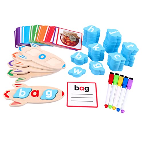 Supvox 1 Satz Briefklassifizierungskarte Brieferkennung für den Kindergarten mit passenden Buchstaben Kognitive Trainingskarten Buchstabenerkennung für Kleinkinder Holz Supvox 1 Satz Briefklassifizierungskarte Brieferkennung für den Kindergarten mit passenden Buchstaben Kognitive Trainingskarten Buchstabenerkennung für Kleinkinder Holz von Supvox