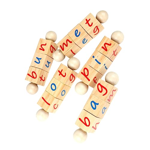 Supvox 1 Satz Buchstaben Würfel Lernspielzeug für Holzspielzeug Holzrätsel englischer buchstabenblock Wörter Puzzle- Buchstaben-Baustein hölzern Supvox 1 Satz Buchstaben Würfel Lernspielzeug für Holzspielzeug Holzrätsel englischer buchstabenblock Wörter Puzzle- Buchstaben-Baustein hölzern von Supvox