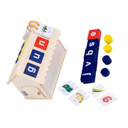 Supvox 1 Satz Buchstabenblock Für Kinderspielzeug Kinderbuchstabe Kognitives Englische Wörter Buchstabieren Blöcke Alphabet-rechtschreibspiel Holz Supvox 1 Satz Buchstabenblock Für Kinderspielzeug Kinderbuchstabe Kognitives Englische Wörter Buchstabieren Blöcke Alphabet-rechtschreibspiel Holz von Supvox