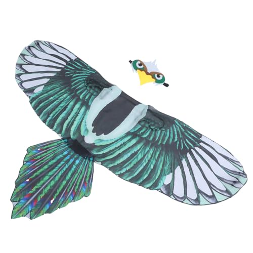 Supvox 1 Satz Bühnenleistungsprop klein hoch Cosplay-Kostüm für Vogelflügel Erwachsene Halloween Costume Halloween Kleidung faschingkostüme Foto-Requisite Adlermantel Filzstoff von Supvox