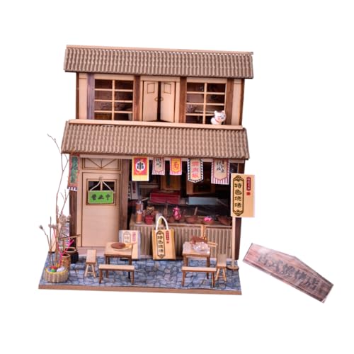 Supvox 1 Satz Chinesisches Retro -Cottage -Modell Hölzernhaus -Puzzle -Kit Rätsel DIY Retro-Architektur-Hausbausatz puppenhaus bausatz selber Machen Holz Supvox 1 Satz Chinesisches Retro -Cottage -Modell Hölzernhaus -Puzzle -Kit Rätsel DIY Retro-Architektur-Hausbausatz puppenhaus bausatz selber Machen Holz von Supvox