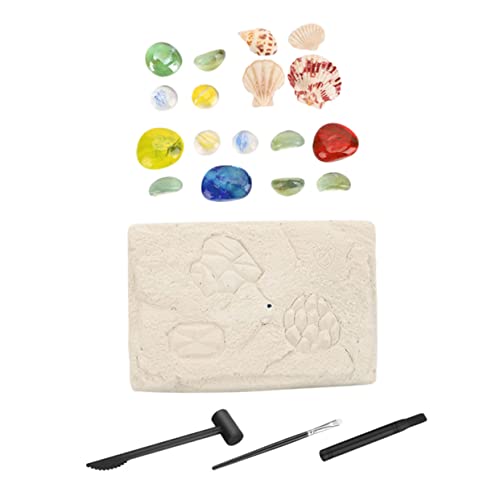 Supvox 1 Satz DIY Grabungsset für Lernspielzeug mit Edelsteinen Sicher für Schatzsuche und Perfektes für Kleine Archäologen und Mineralienliebhaber Supvox 1 Satz DIY Grabungsset für Lernspielzeug mit Edelsteinen Sicher für Schatzsuche und Perfektes für Kleine Archäologen und Mineralienliebhaber von Supvox