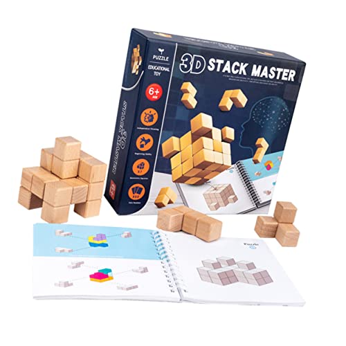 Supvox 1 Satz Denken Bausteine Stapelspielzeug aus Holz Stapelblöcke Frühe Lernspielzeug Papier Supvox 1 Satz Denken Bausteine Stapelspielzeug aus Holz Stapelblöcke Frühe Lernspielzeug Papier von Supvox