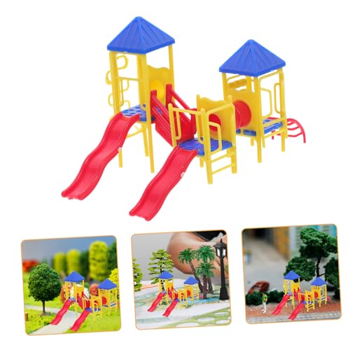 Supvox 1 Satz Diamodell Kleinkinder kleine Spielplatzmodelle Minispielplatz Miniatur-Spielplatzmodelle Szene deko Spielhaus mit Rutsche Zyklus -Miniaturspielzeug Plastik Zufällige Farbe Supvox 1 Satz Diamodell Kleinkinder kleine Spielplatzmodelle Minispielplatz Miniatur-Spielplatzmodelle Szene deko Spielhaus mit Rutsche Zyklus -Miniaturspielzeug Plastik Zufällige Farbe von Supvox