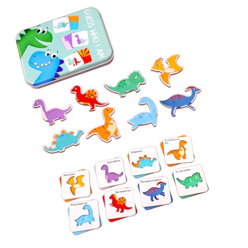 Supvox 1 Satz Dinosaurier-Puzzle Pädagogikspielzeug passendes Puzzle- Kleinkind rätsel Bambus Supvox 1 Satz Dinosaurier-Puzzle Pädagogikspielzeug passendes Puzzle- Kleinkind rätsel Bambus von Supvox