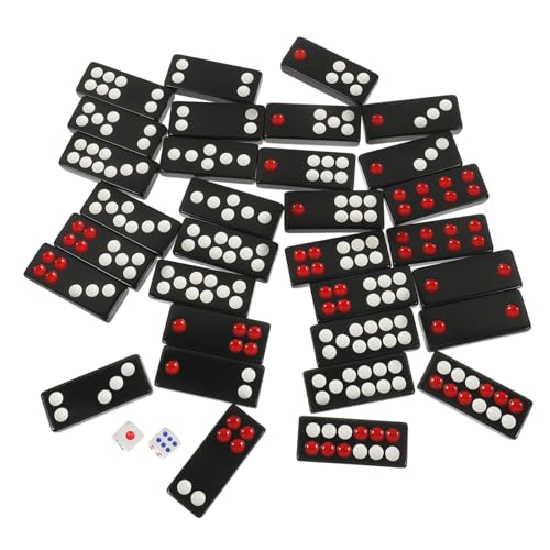 Supvox 1 Satz Domino -Schach und Kartenspiele chinesisches Spiel Partyspiel zur Unterhaltung Chinesisches traditionelles Brettspiel chinesische Paigow-Fliesen Paigow-Spiel Schwarz Supvox 1 Satz Domino -Schach und Kartenspiele chinesisches Spiel Partyspiel zur Unterhaltung Chinesisches traditionelles Brettspiel chinesische Paigow-Fliesen Paigow-Spiel Schwarz von Supvox