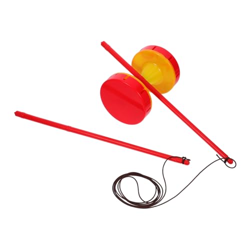 Supvox 1 Satz Double Bearing Diabolo Leichtes Yoyo mit Sticks und Schnur für Erwachsene Sicheres und Langlebiges Diabolo für Fitness und Koordination von Supvox