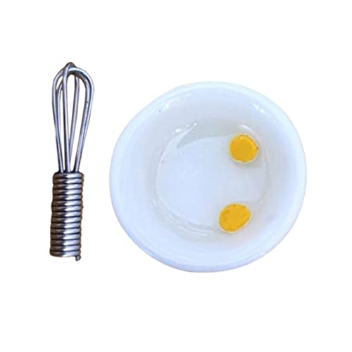 Supvox 1 Satz Eier Mixer für Puppenhäuser Dekorative Küchenutensilien für Mikro Landschafts Dekoration Mixer Eierablage von Supvox