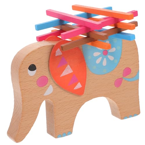 Supvox 1 Satz Elefant Balance Beam Toy entzückende Cartoon-Stapelblöcke Balance-Stapelblock Bildungsblöcke zum Kinderfest Holzblöcke Bausteine hölzern Supvox 1 Satz Elefant Balance Beam Toy entzückende Cartoon-Stapelblöcke Balance-Stapelblock Bildungsblöcke zum Kinderfest Holzblöcke Bausteine hölzern von Supvox