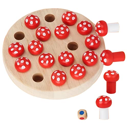 Supvox 1 Satz Farbgedächtnisschach Schachspiel Aus Holz Gedächtnisschach Für Kreatives Schachspielzeug Schach Gedächtnistrainingsspiel Memory-Schach- Rot Hölzern Supvox 1 Satz Farbgedächtnisschach Schachspiel Aus Holz Gedächtnisschach Für Kreatives Schachspielzeug Schach Gedächtnistrainingsspiel Memory-Schach- Rot Hölzern von Supvox
