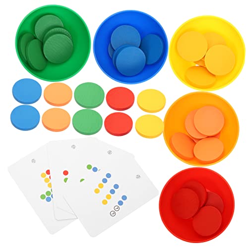 Supvox 1satz Farbsortier Junge Mädchen Lernspielzeug Mit Sortierschalen Montessori-farberkennungsspiel Für Vorschulkinder Und Kleinkinder Spielerisches Lernen Von Farben Und Zählen Supvox 1satz Farbsortier Junge Mädchen Lernspielzeug Mit Sortierschalen Montessori-farberkennungsspiel Für Vorschulkinder Und Kleinkinder Spielerisches Lernen Von Farben Und Zählen von Supvox