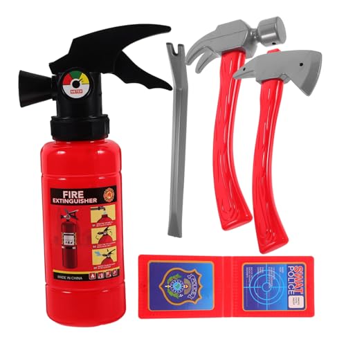 Supvox 1 Satz Feuerwehranzug für Hinterhof Kleinkind Kinderspielzeug werkzeugkasten kinderwerkzeugkisten toys for Rollenspiel Feuerlöscher- Abs rot Supvox 1 Satz Feuerwehranzug für Hinterhof Kleinkind Kinderspielzeug werkzeugkasten kinderwerkzeugkisten toys for Rollenspiel Feuerlöscher- Abs rot von Supvox