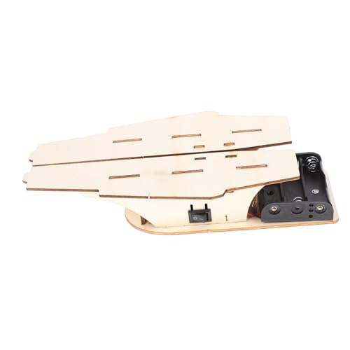 Supvox 1 Satz Flugzeugwerfer DIY Ebene fliegend Flugzeuge klein Bildungsspielzeug Holzspielzeug selber Machen DIY Holz-Flugzeugwerfer- Kinderspielzeug von Supvox