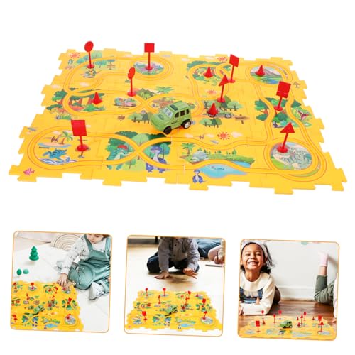 Supvox 1 Satz Für Eisenbahnwagenbaugruppen Rätsel Puzzlebrett Aus Kunststoff Kinderspielzeug Auto -Puzzle -Strecke Autospielzeug Für Auto Gelb Plastik Supvox 1 Satz Für Eisenbahnwagenbaugruppen Rätsel Puzzlebrett Aus Kunststoff Kinderspielzeug Auto -Puzzle -Strecke Autospielzeug Für Auto Gelb Plastik von Supvox