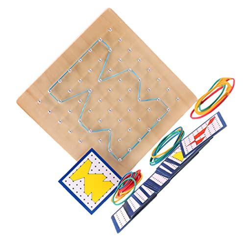 Supvox 1 Satz Geometrische Nagelplattenspielzeug Manipulationstechniken für Lernen Lernspielzeug Bildungsspielzeug kreatives Geoboard hölzerne Pegboard Nagelbrett Geobrett Supvox 1 Satz Geometrische Nagelplattenspielzeug Manipulationstechniken für Lernen Lernspielzeug Bildungsspielzeug kreatives Geoboard hölzerne Pegboard Nagelbrett Geobrett von Supvox