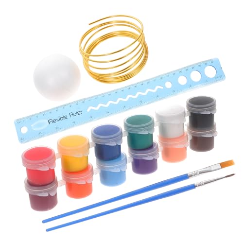 Supvox 1 Satz Globe Materialpaket weiße Bastelschäume Polystyrolschaum Schaumkugeln basteln Schaumstoff zum Basteln für Mädchen 8-10 Projektschaum Aluminiumdraht Supvox 1 Satz Globe Materialpaket weiße Bastelschäume Polystyrolschaum Schaumkugeln basteln Schaumstoff zum Basteln für Mädchen 8-10 Projektschaum Aluminiumdraht von Supvox