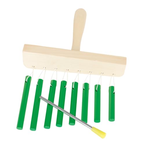 Supvox 1 Satz Glockenanordnung aus Aluminiumrohr Kind Percussion- Xylophon für Babys Schlagwindspiel Musical 8-Ton-Windspiel Percussion-Windspiel Massivholz Green Supvox 1 Satz Glockenanordnung aus Aluminiumrohr Kind Percussion- Xylophon für Babys Schlagwindspiel Musical 8-Ton-Windspiel Percussion-Windspiel Massivholz Green von Supvox