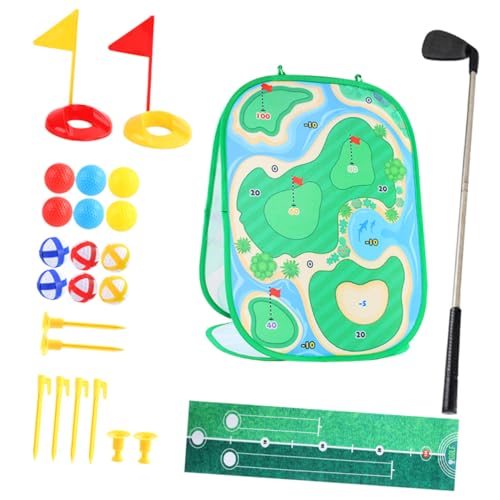Supvox 1 Satz Golfspielmatte Kindergolfclubs Golfspielzeug Für Golfschläger Für Golfspiel-spielset -golfschläger Golfspielset Für Kleinkinder Golfruten Metall von Supvox