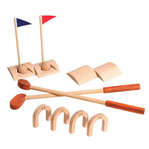 Supvox 1 Satz Golfspielzeug Golfset Für Golfspiel Bildungsspielzeug Eltern-Kind- Vorschulspiele Sportliches Golfsport- Hölzern Supvox 1 Satz Golfspielzeug Golfset Für Golfspiel Bildungsspielzeug Eltern-Kind- Vorschulspiele Sportliches Golfsport- Hölzern von Supvox